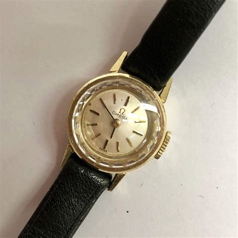 omega watch ladies gold vintage